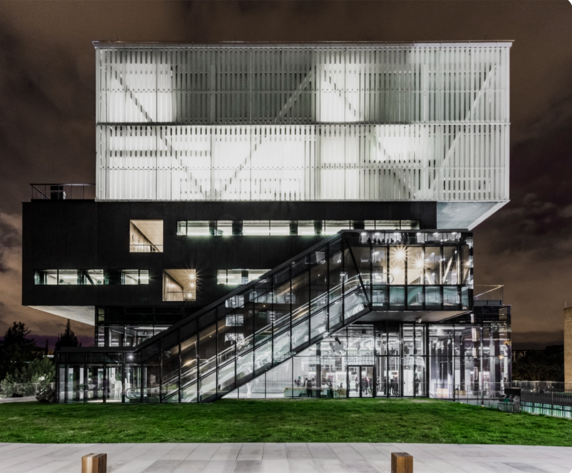 Gerardo Arango School of Arts building at the Pontificia Universidad Javeriana in Bogotá, Colombia