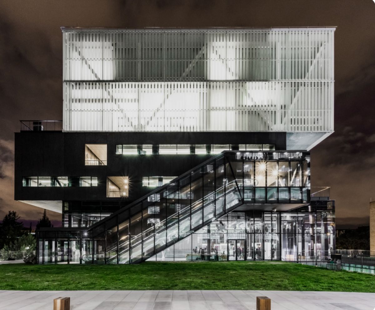 Gerardo Arango School of Arts building at the Pontificia Universidad Javeriana in Bogotá, Colombia